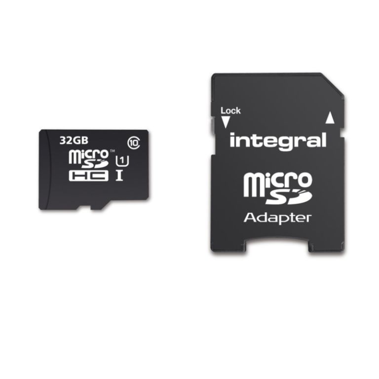 INTEGRAL 32GB SMARTPHONE & TABLET MICRO SDHC class10 UHS-I U1 90MB/s SPOMINSKA KARTICA+ SD ADAPTER