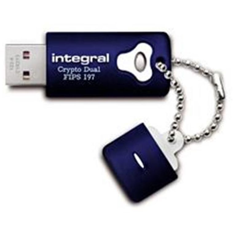 INTEGRAL CRYPTO DUAL 16GB USB2.0 FIPS197 spominski ključek