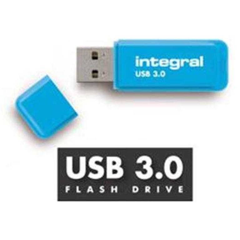 INTEGRAL NEON 16GB USB3.0 moder spominski ključek