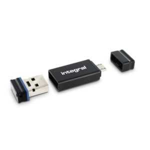 Integral USB OTG ( On-The-Go) adapter + 16GB Fusion USB2.0
