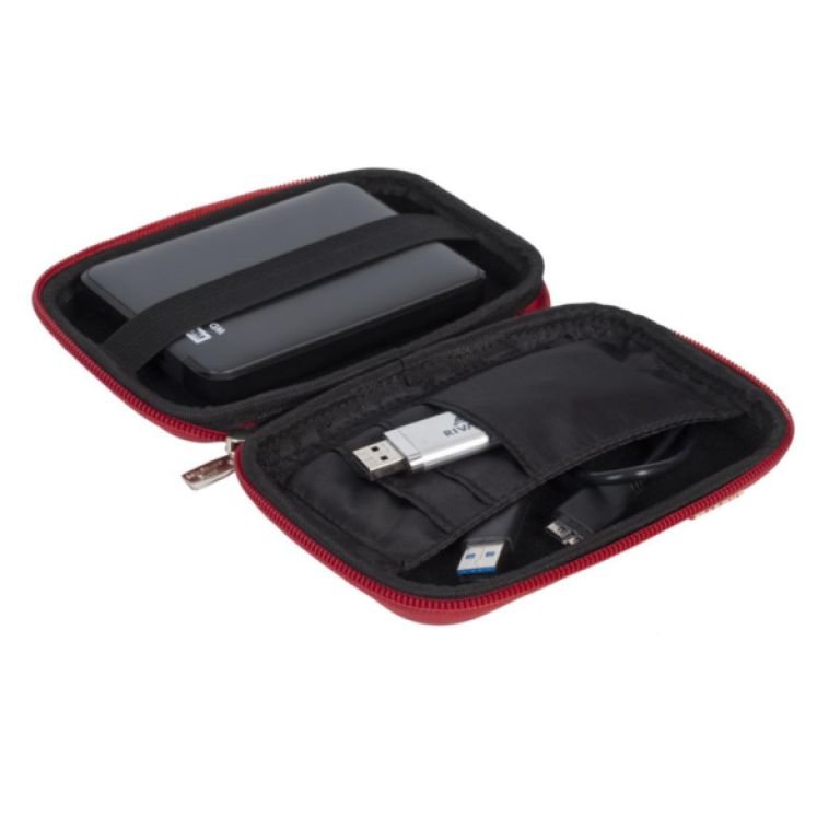 5" RivaCase torbica za disk ali GPS rdeča 9101