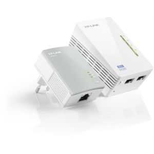 HPAV Powerline 2xLAN+1xLAN RJ45 220V TP-Link 300Mbit/s (1+1) WLAN (TL-WPA4220KIT)