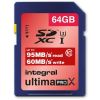 Integral spominska kartica UltimaPro X SDHC 64GB Class 10