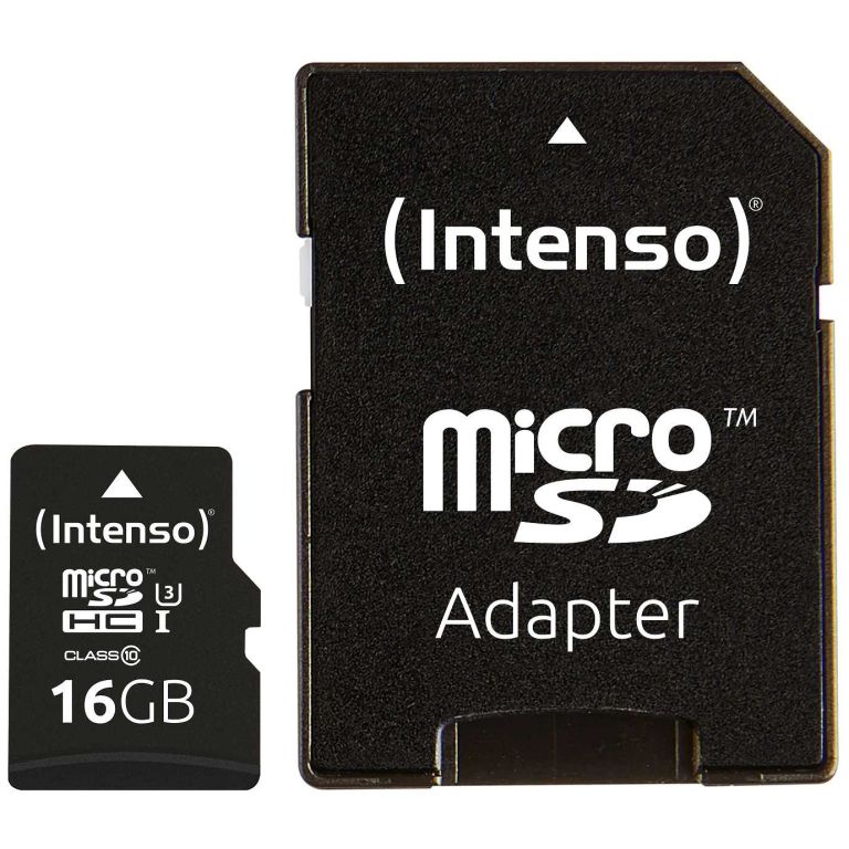 Intenso 16GB microSDXC UHS-I Class 10 Pro 90MB/s spominska kartica