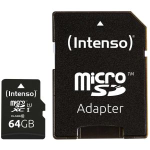 Spominska kartica SDXC-Micro 64GB Intenso 45MB/s U1 UHS-I (3423490)