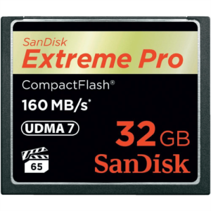 Spominska kartica Compact Flash 32GB Sandisk Extreme Pro 160MB/s/65MB/s (SDCFXPS-032G-X46)