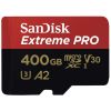 SanDisk Extreme Pro microSDXC 400GB + SD Adapter + Rescue Pro Deluxe 170MB/s A2 C10 V30 UHS-I U3