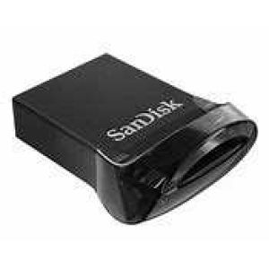 Spominski ključek 256GB USB 3.2 Sandisk Ultra FIT 400MB/s plastičen brez pokrovčka micro črn (SDCZ430-256G-G46)