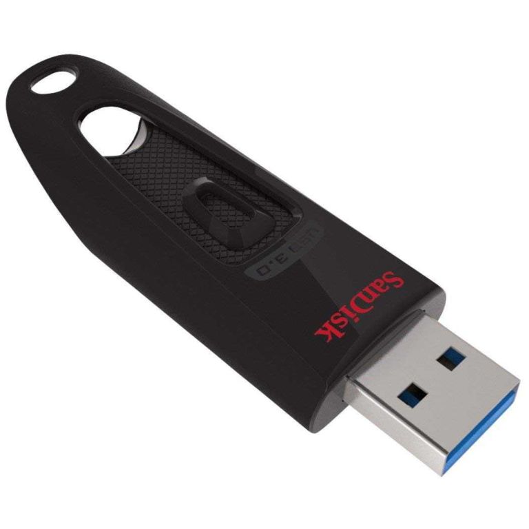 Spominski ključek 128GB USB 3.0 Sandisk Cruzer Ultra 100/40MB/s (SDCZ48-128G-U46)