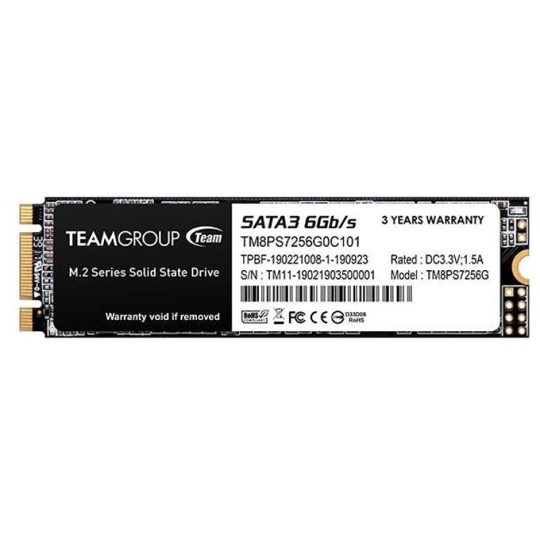 Disk SSD M.2 SATA3 PCIe 3.0 256GB Teamgroup MS30 2280 500/400MB/s (TM8PS7256G0C101)