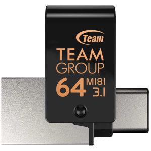 Spominski ključek 64GB USB 3.2 USB-C Teamgroup M181 90MB/s 35MB/s (TM181364GB01)