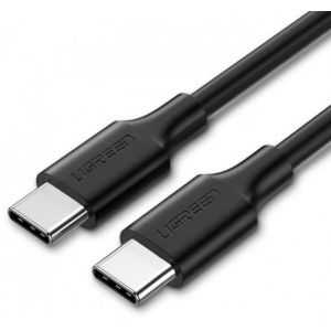 UGREEN USB 2.0 USB-C na USB-C 1m (črn) - polybag
