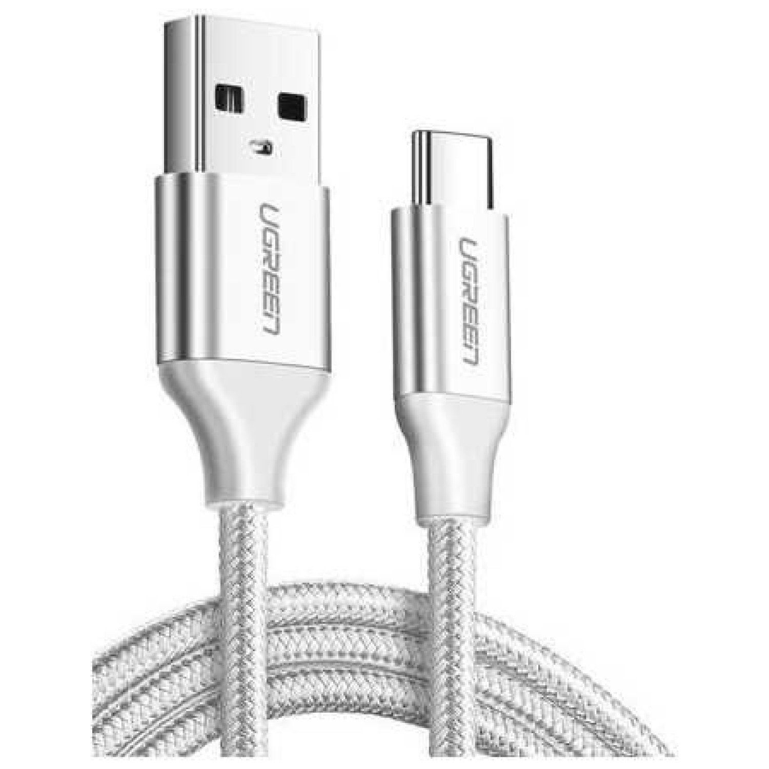 UGREEN USB 2.0 A na USB-C kabel 2m (bel) - polybag