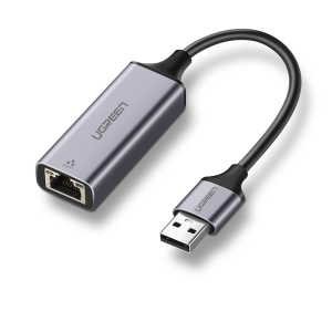 Ugreen USB 3.0 Gigabit Ethernet Adapter mrežna kartica siv - box
