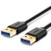 Ugreen USB 3.0 kabel (M na M) črn 0.5 m - polybag
