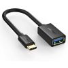 Ugreen USB-C (M) na USB 3.0 (Ž) OTG kabel črn - polybag