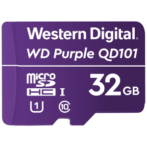 Spominska kartica SDXC-Micro 32GB WD Purple 80MB/s U1 UHS-I (WDD032G1P0C)