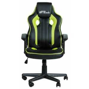 Gaming stol Bytezone TACTIC (črno-zelen)