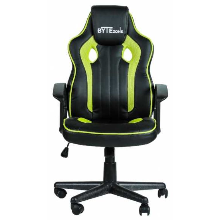 Gaming stol Bytezone TACTIC (črno-zelen)