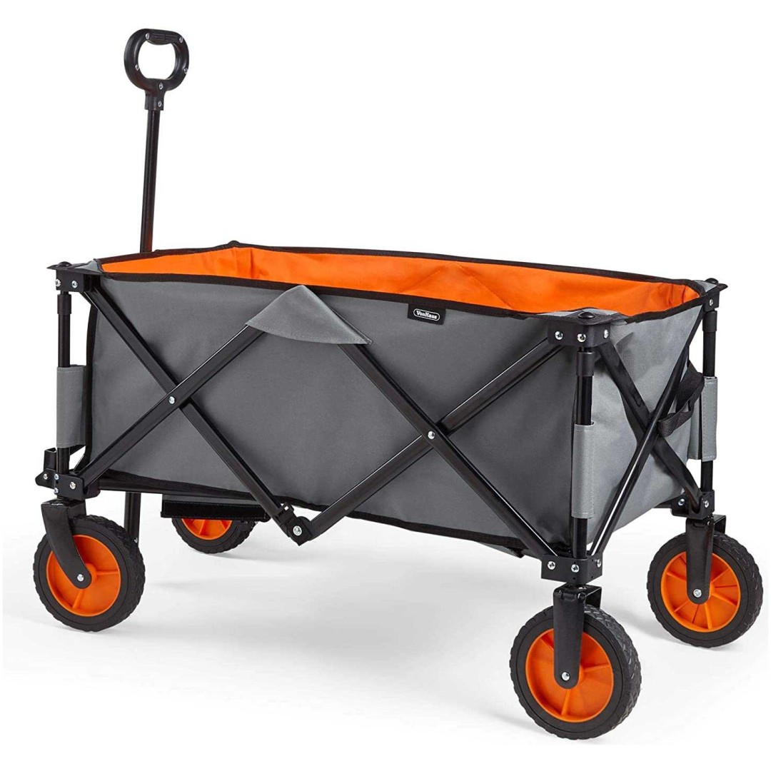 VonHaus zložljiv voziček za kampiranje do 70kg