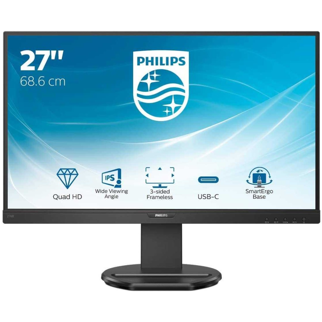 Philips 276B9 27"IPS QHD monitor z USB-C PD za prenosnik