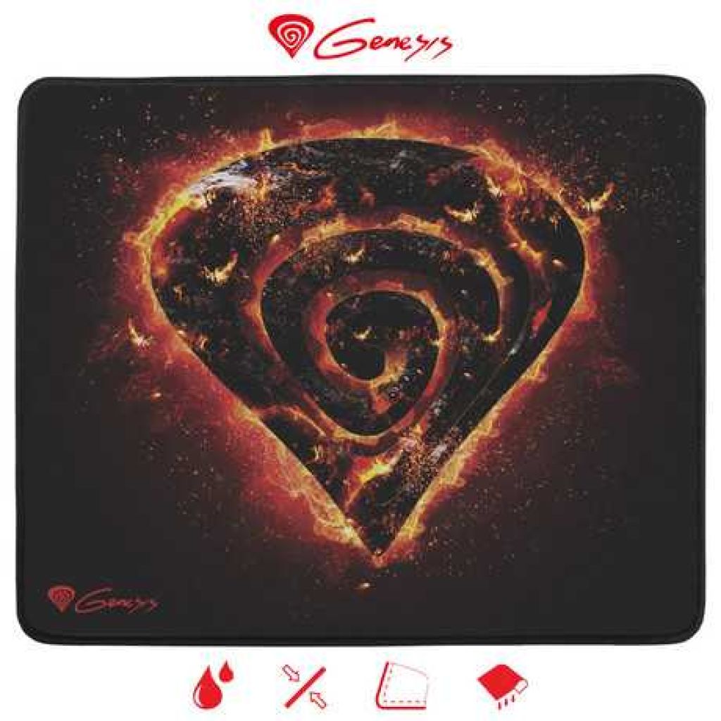 GENESIS Gaming podloga CARBON 500 M FIRE