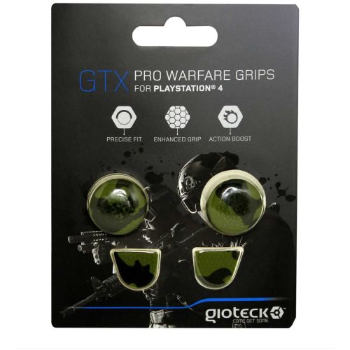 GIOTECK GTX PRO WARFARE GRIPS za PS4 - maskirno zelene barve