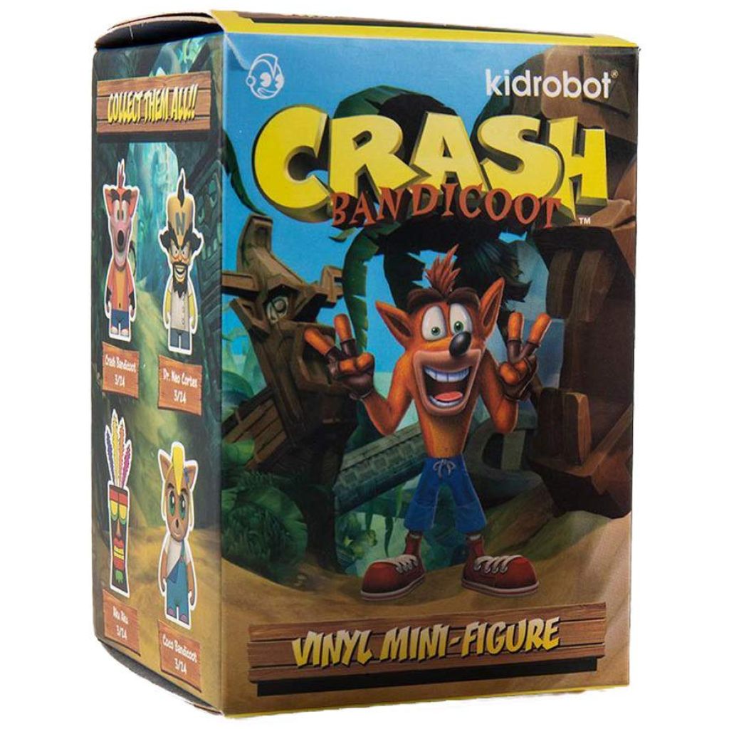 KIDROBOT FIGURE CRASH BANDICOOT MINI SERIES