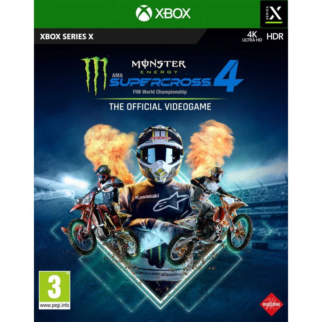 Monster Energy Supercross: The Official Videogame 4 (Xbox Series X)