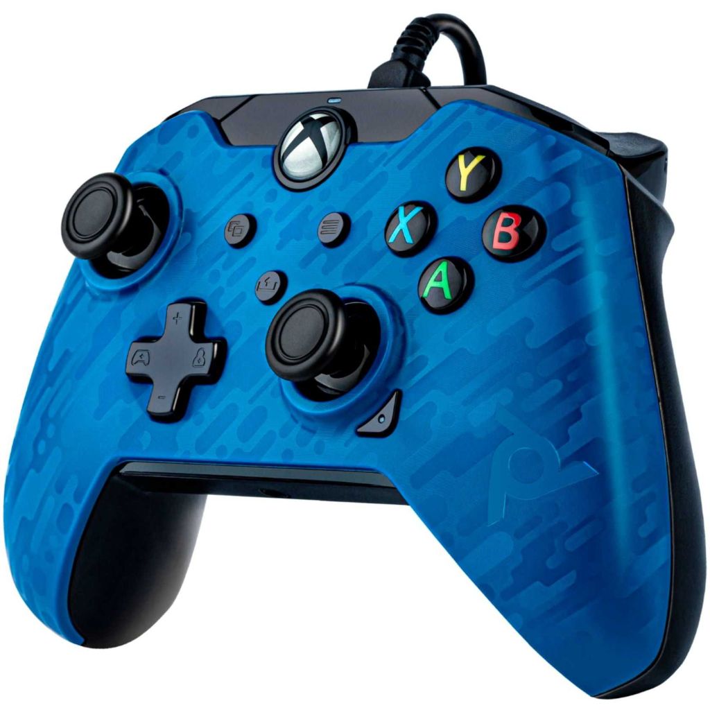 PDP XBOX WIRED CONTROLLER BLUE CAMO žični kontroler