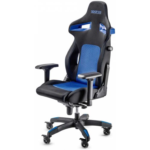 SPARCO STINT gaming stol črno - modre barve