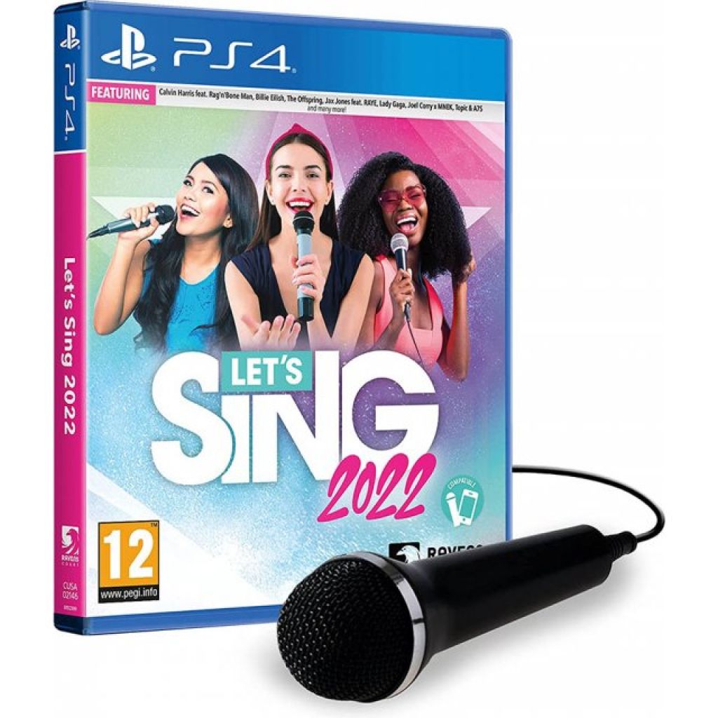 Let's Sing 2022 - Single Mic Bundle (PS4)