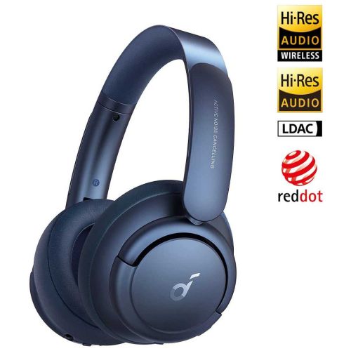 Slušalke brezžične naglavne Bluetooth stereo Anker SoundCore Q35 ANC