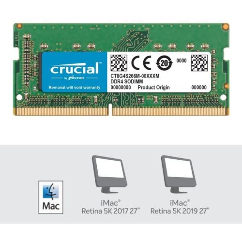 Crucial 16GB DDR4-2666 SODIMM PC4-21300 CL19