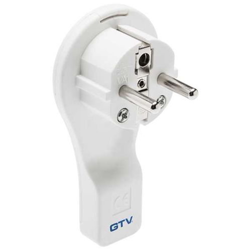GTV ploščat vtikač za kabel 16A/250V