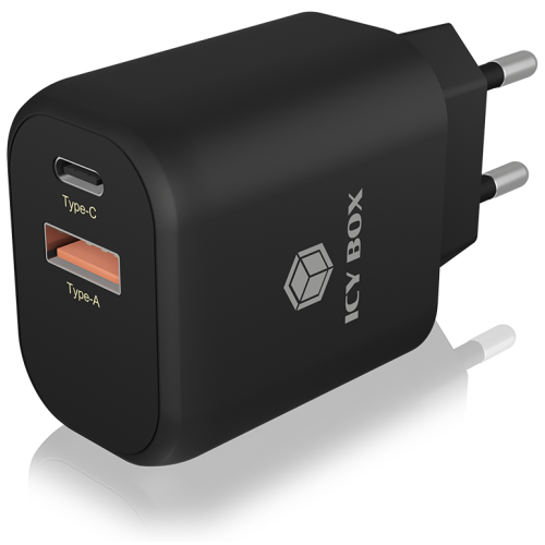 Icybox 2portni USB Quick Charge 3.0 hitri polnilnik