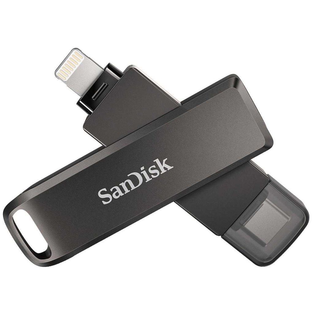 SanDisk Ixpand Flash Drive Luxe 128GB - USB-C + Lightning - za iPhone