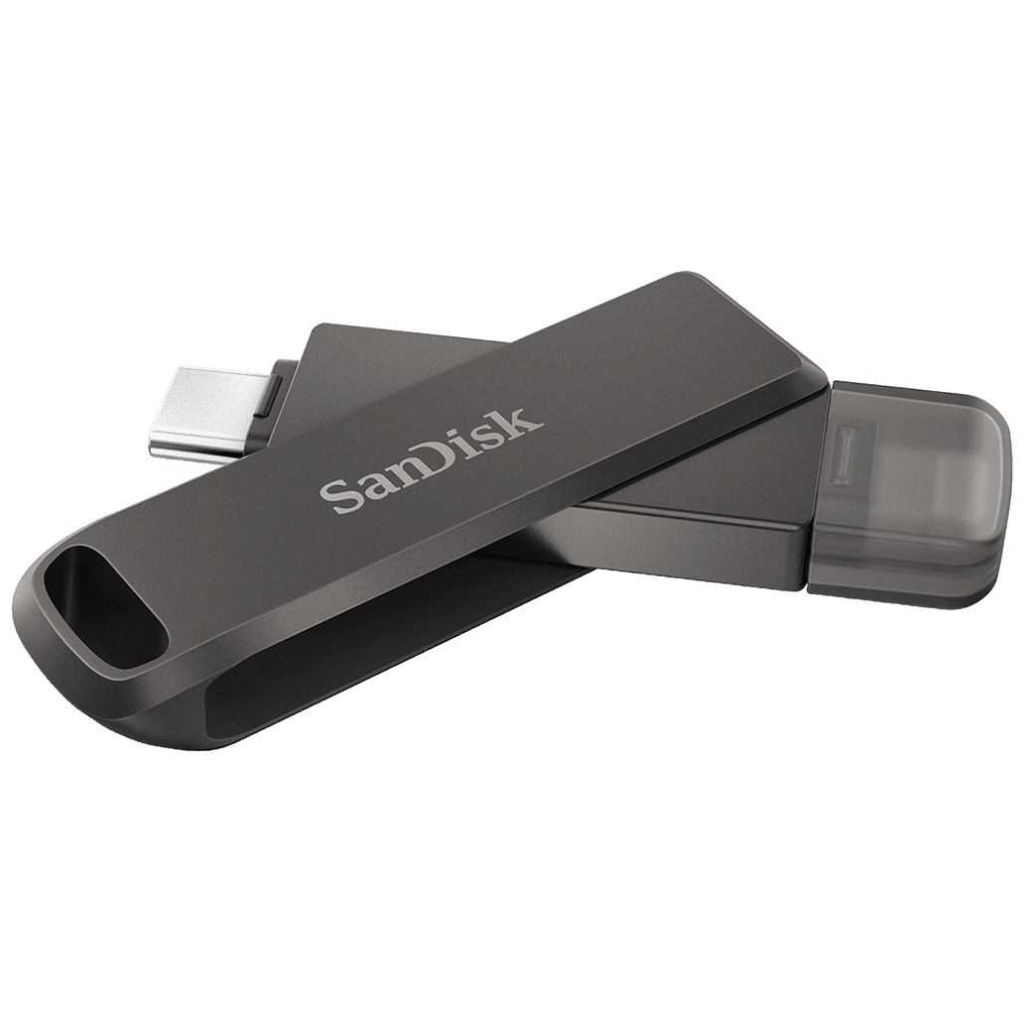 SanDisk Ixpand Flash Drive Luxe 64GB - USB-C + Lightning - za iPhone