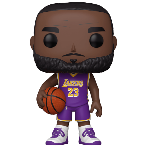 FUNKO POP NBA: LAKERS - 10" LEBRON JAMES (PURPLE JERSEY)