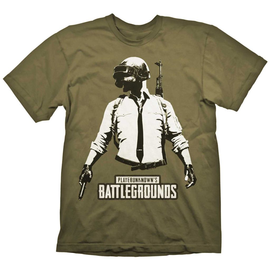 GAYA PUBG T-SHIRT STENCIL GUY S