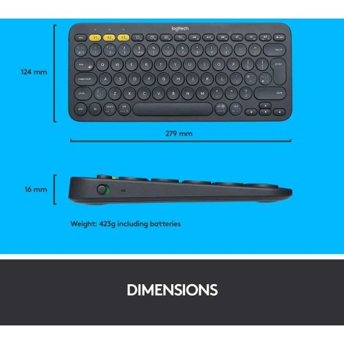 Logitech tipkovnica K380 Multi-Device