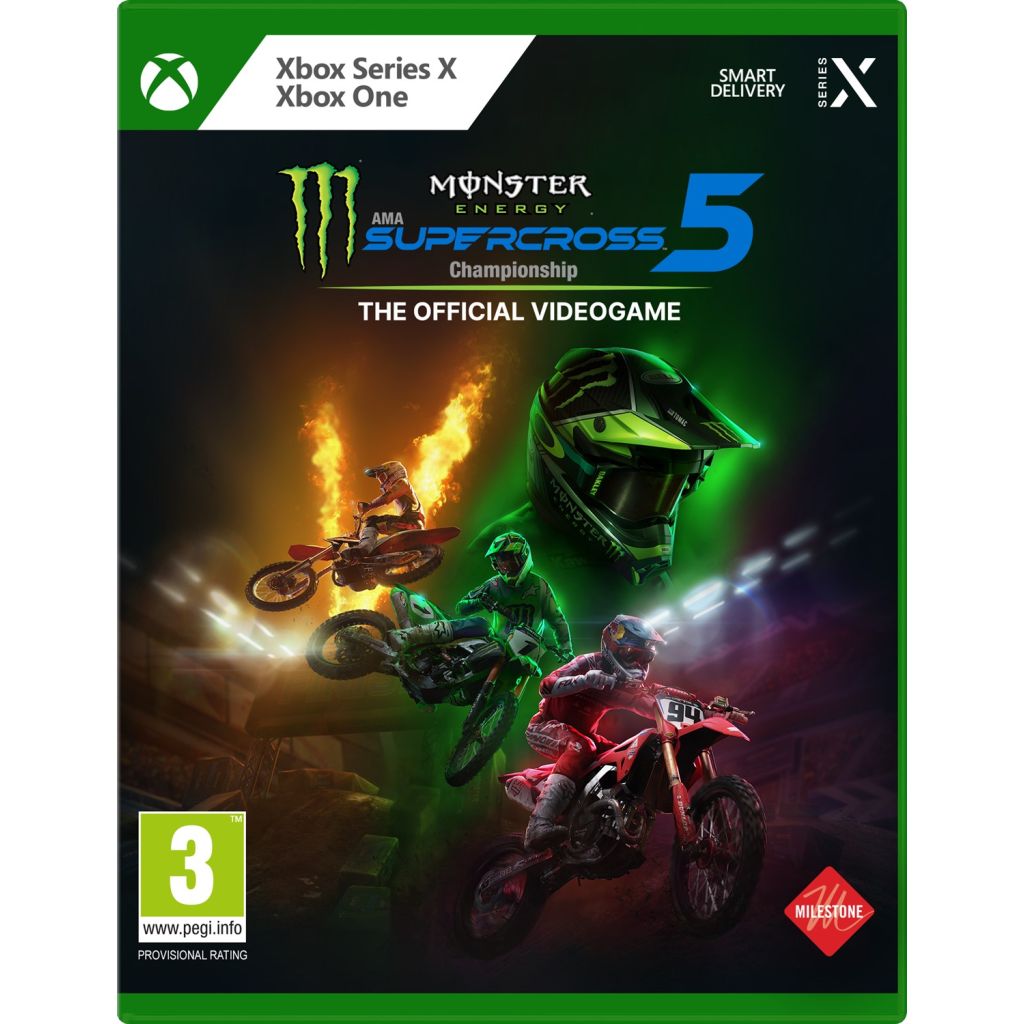 Monster Energy Supercross - The Official Videogame 5 (Xbox Series X & Xbox One)