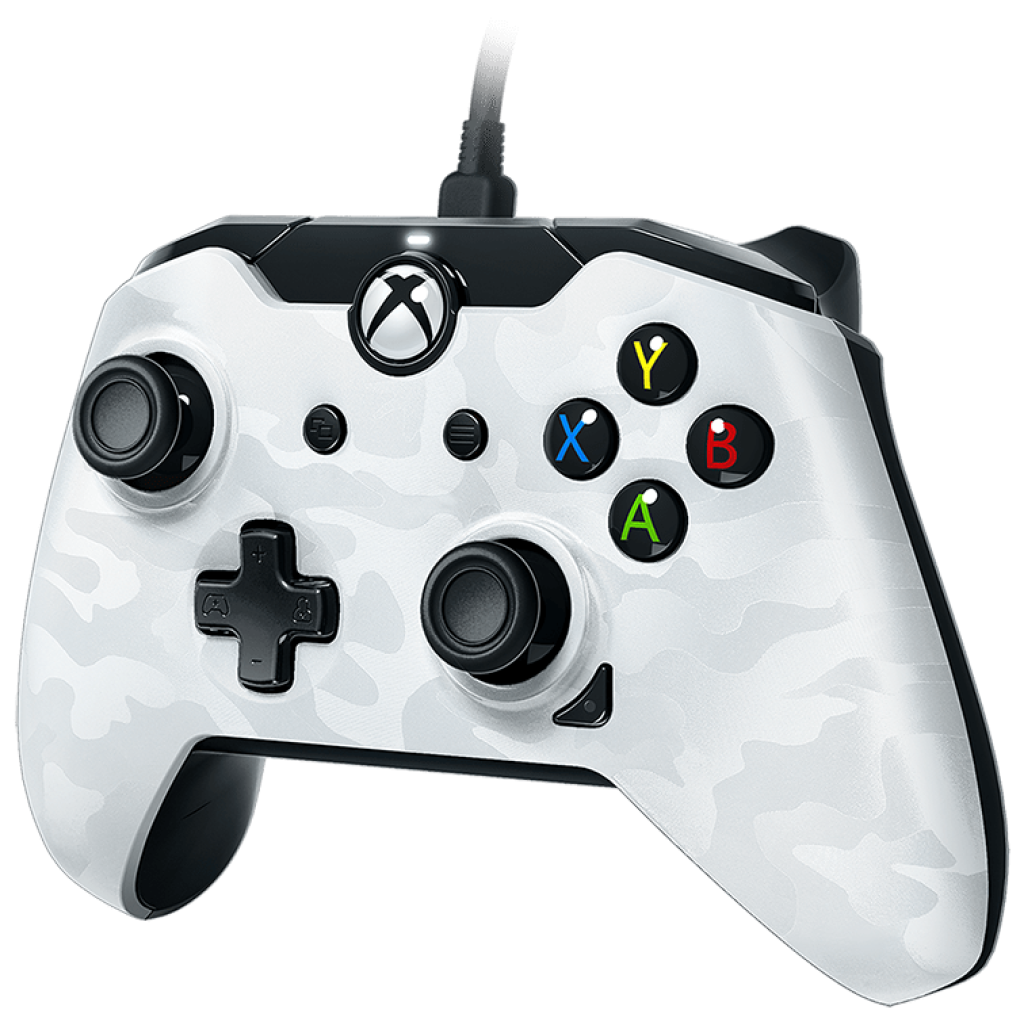 PDP XBOX WIRED CONTROLLER WHITE CAMO žični kontroler kamuflažno bele barve