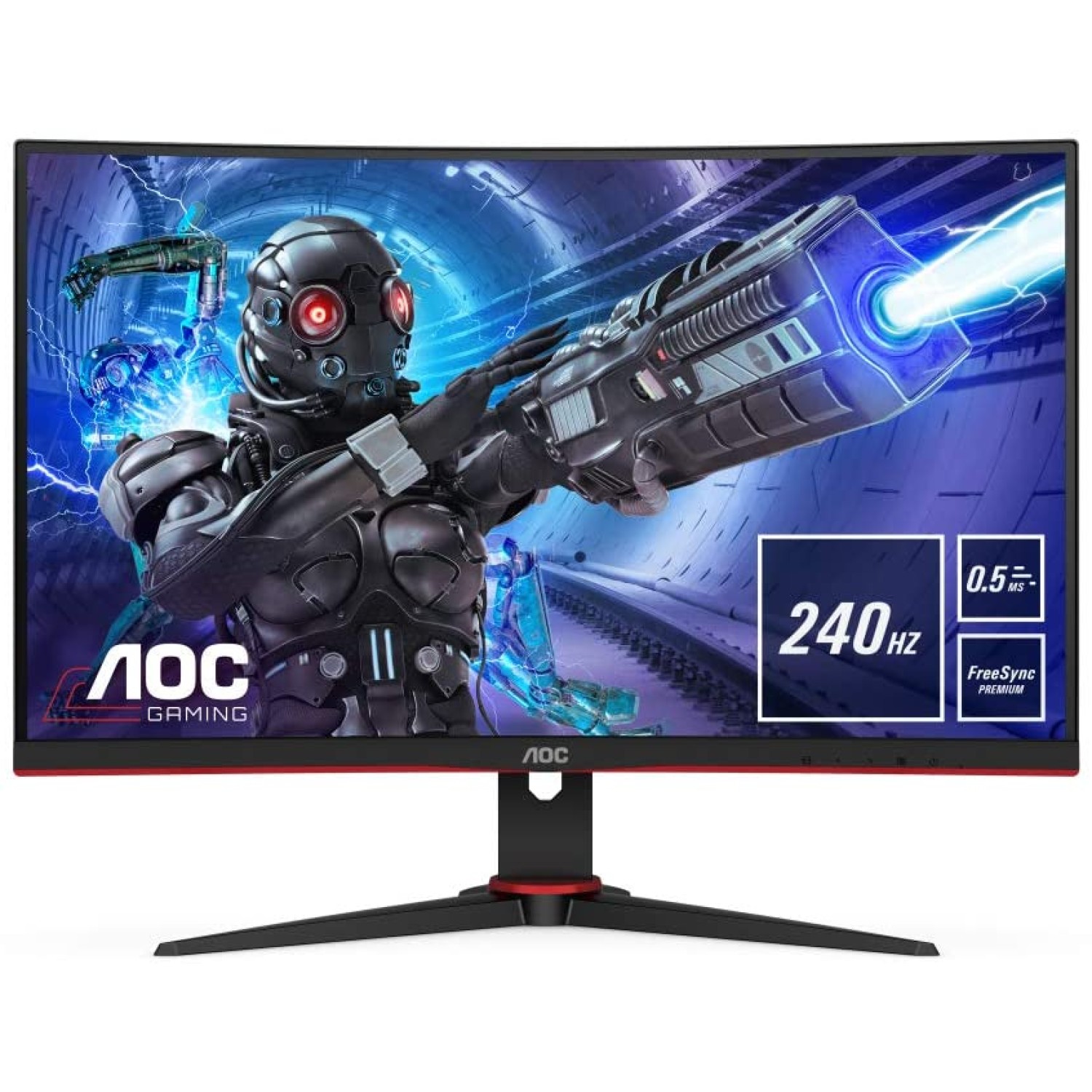 AOC C27G2ZE 27'' 240Hz ukrivljen gaming monitor