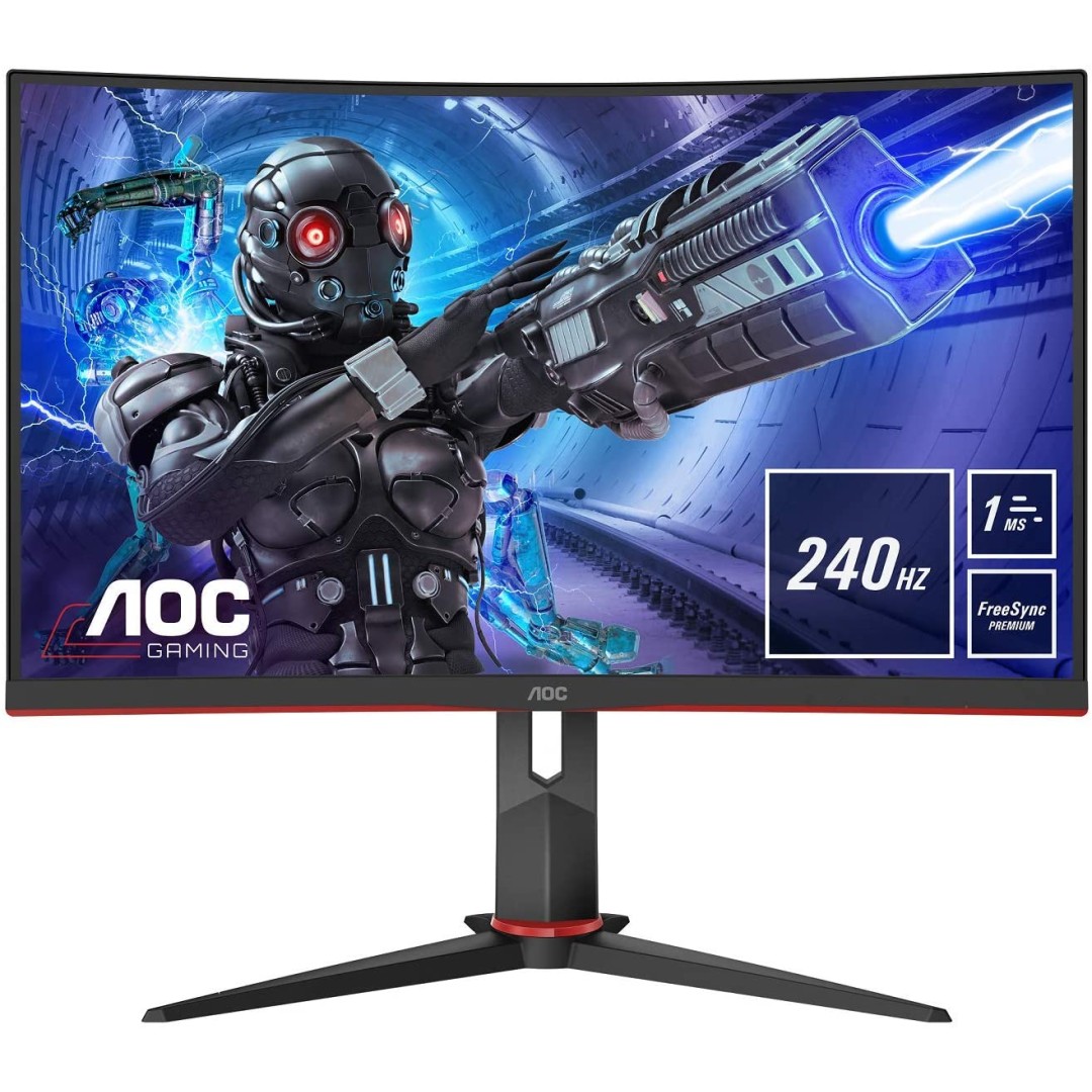 AOC C32G2ZE 31.5'' ukrivljen gaming monitor 240Hz