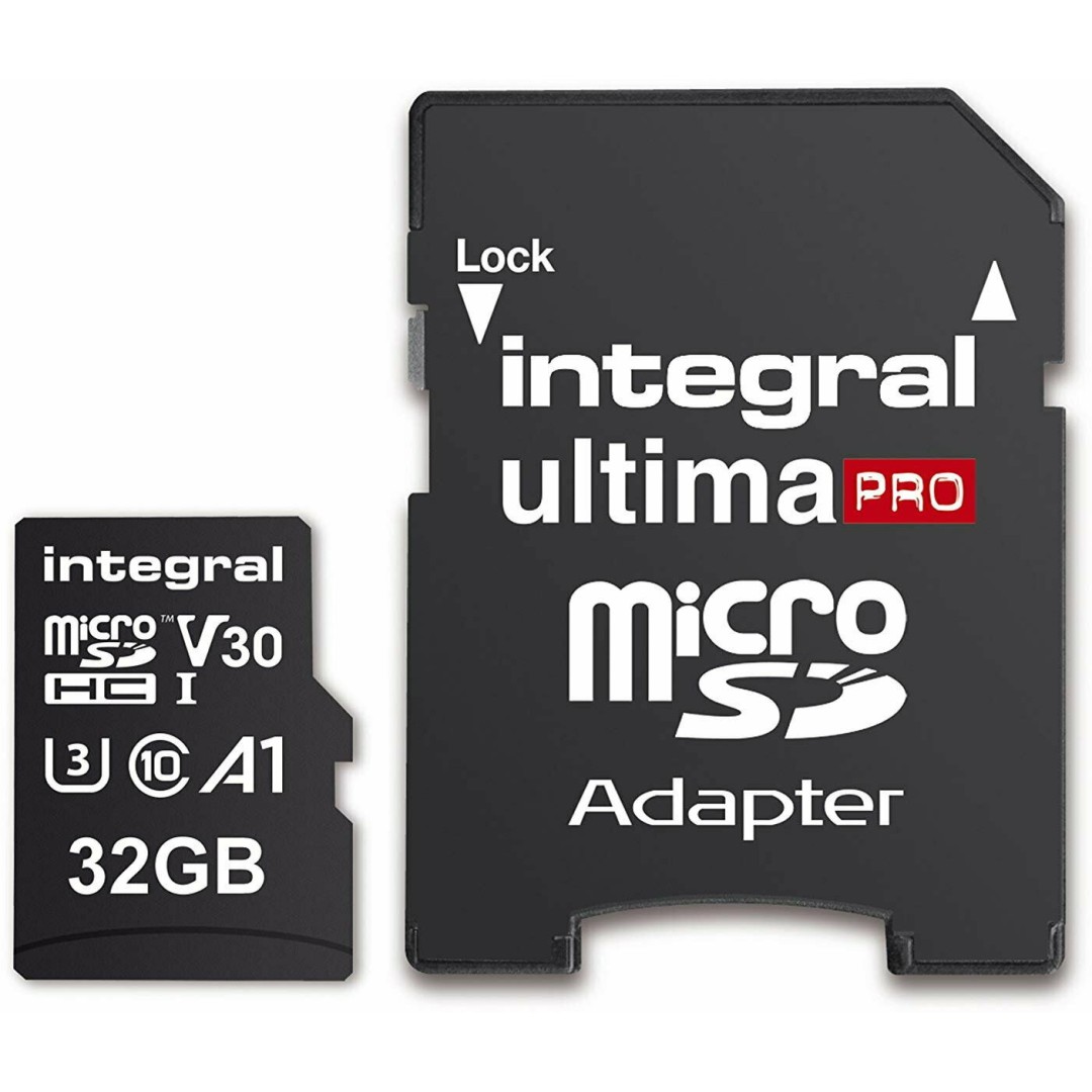 Integral HIGH SPEED MICRO SD CARD MICROSDHC/XC V30 UHS-I U3