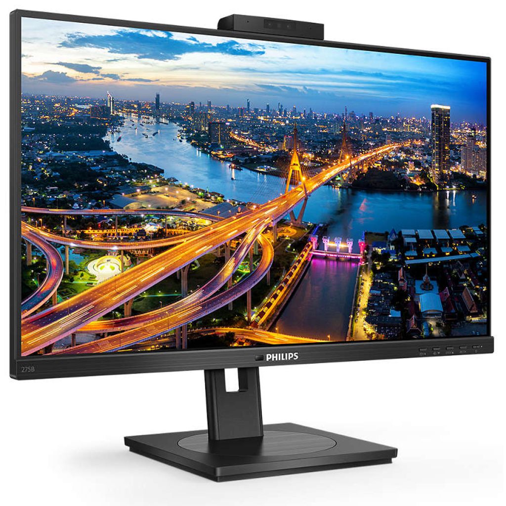 0") 275B1H 2560x1440 75Hz IPS 4ms DVI HDMI DisplayPort 4xUSB3.2 Pivot Zvočniki Kamera 3H sRGB123%