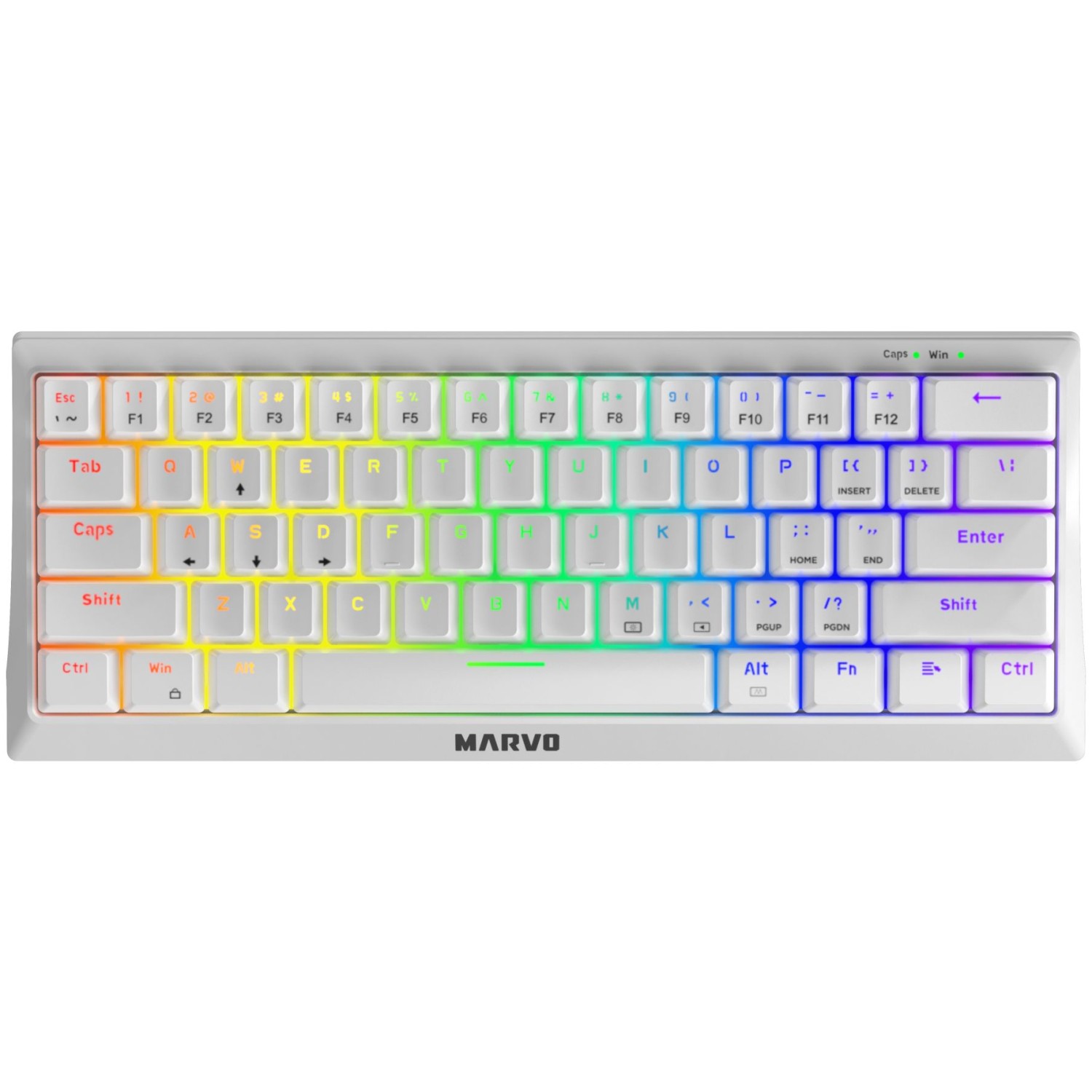 MARVO KG962 MECHANICAL KEYBOARD - WHITE