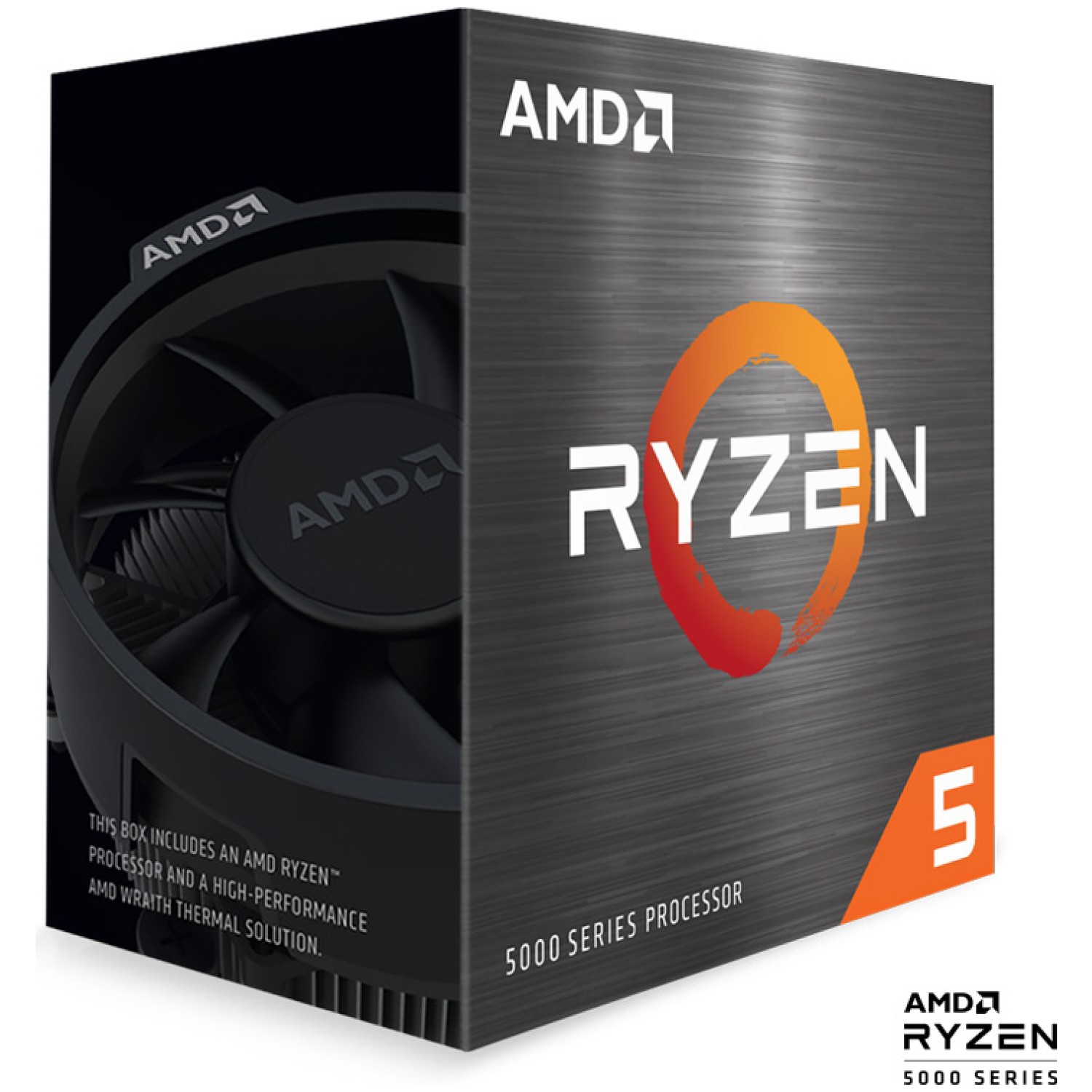 Procesor AMD AM4 Ryzen 5 5600X 6C/12T 3.7GHz/4.6GHz BOX 95W brez grafike Wraith Stealth hladilnik