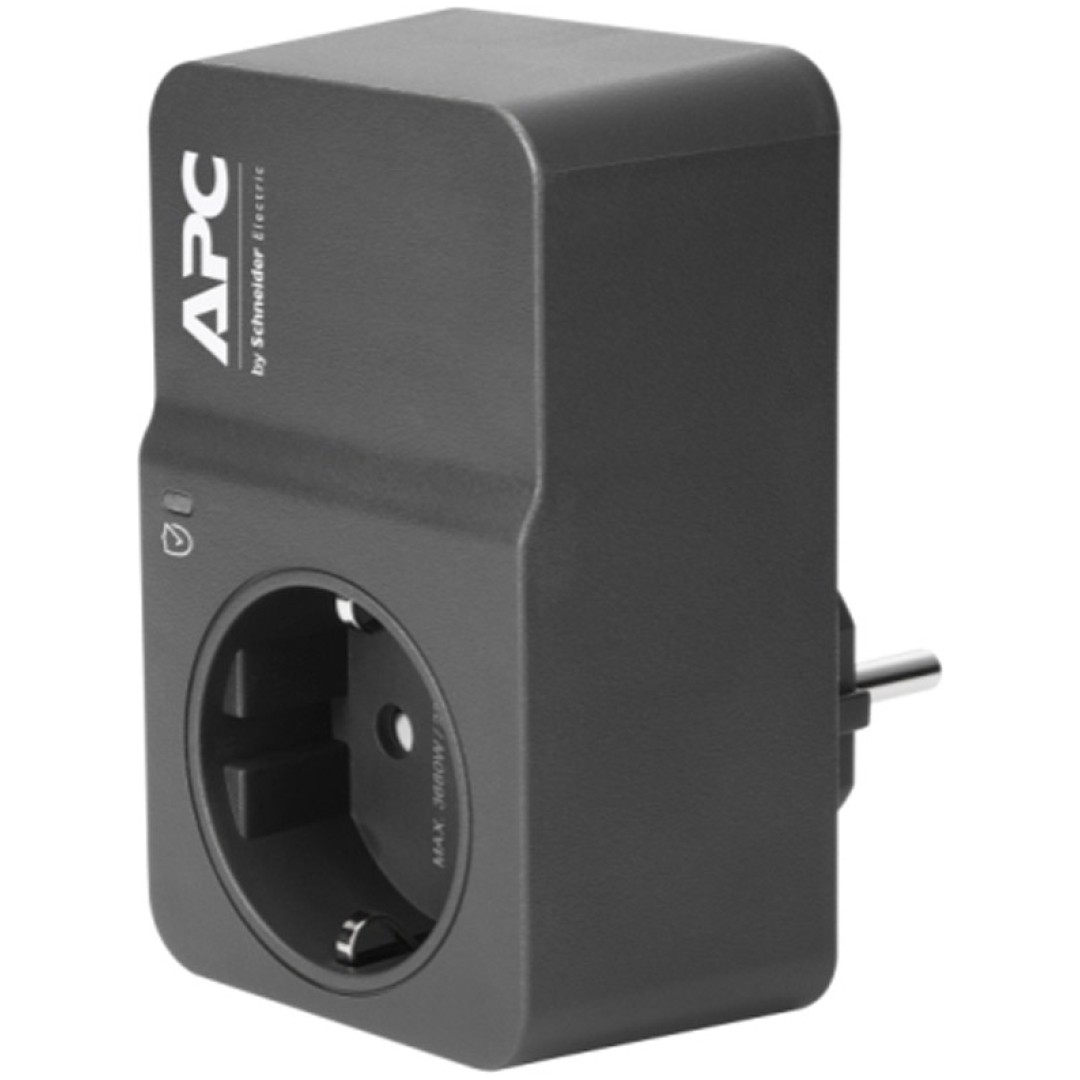 APC Home/Office (230V) SurgeArrest 1 Outlet črna prenapetostno zaščitna vtičnica